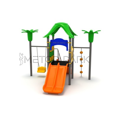 90 M Standard Metal Playground